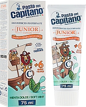 Düfte, Parfümerie und Kosmetik Kinderzahnpasta 6+ süße Minze - Pasta del Capitano