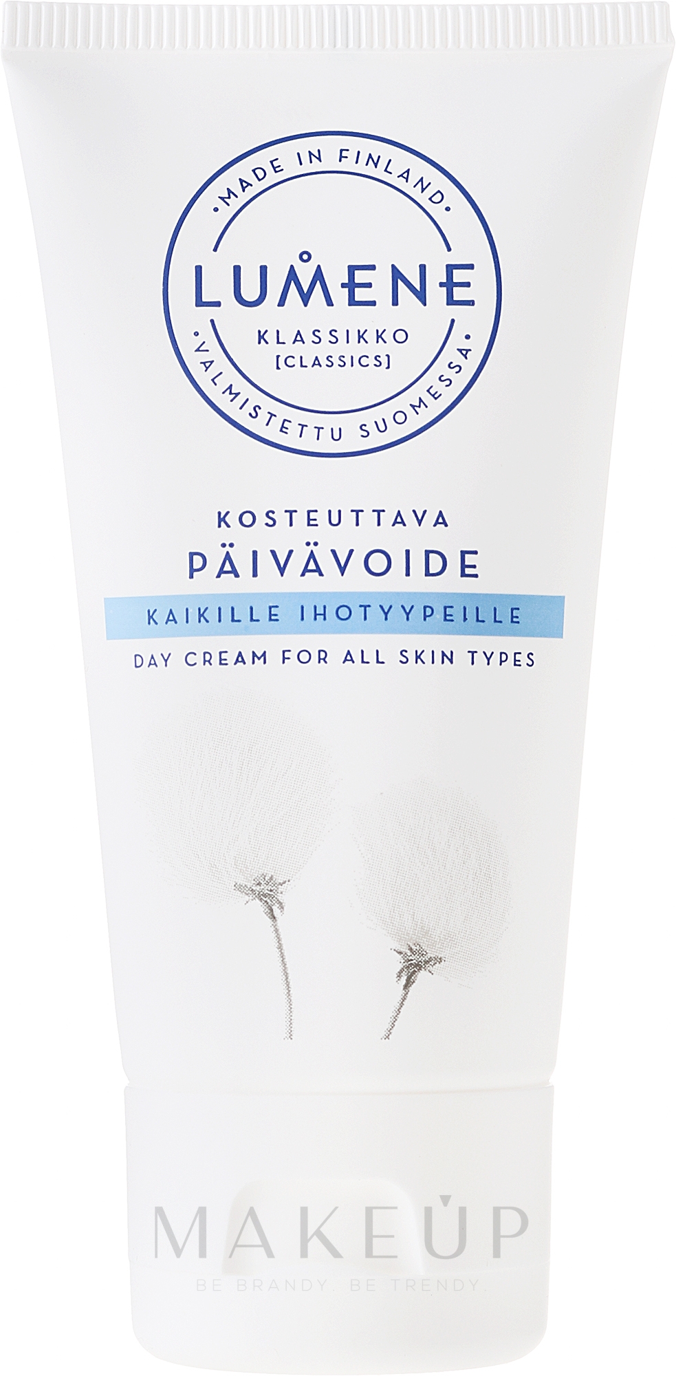 Feuchtigkeitsspendende Tagescreme mit arktischer Baumwolle und arktischem Quellwasser - Lumene Klassikko Day Cream — Bild 50 ml
