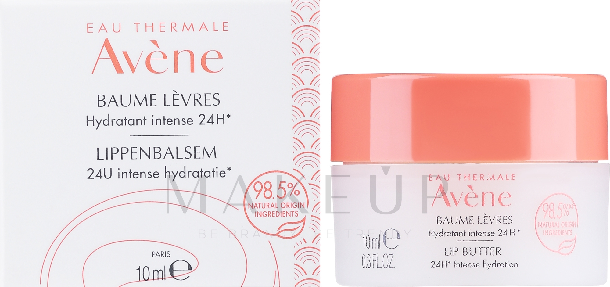 Pflegender Lippenbalsam - Avene Cold Cream Lip Balm Intense Nourishment — Bild 10 ml