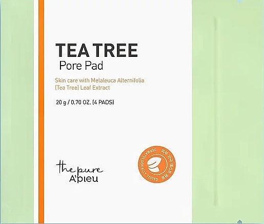 Tonerpads für das Gesicht - A'pieu The Pure Tea Tree Pore Pad — Bild N1