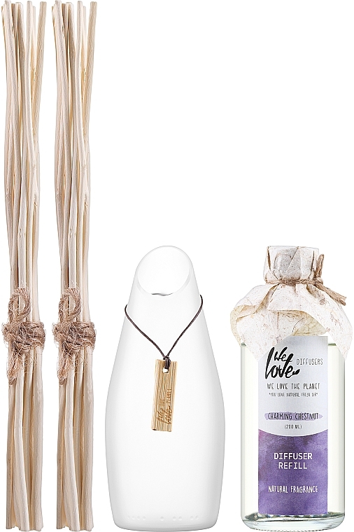 Raumerfrischer Charming Chestnut - We Love The Planet Charming Chestnut Diffuser+Reffil — Bild N2