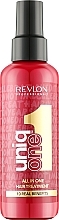 Düfte, Parfümerie und Kosmetik 10in1 Reparierende Anti-Frizz Haarmaske mit Hitzeschutz in Sprayform - Revlon Professional UniqOne Hair Treatment Celebration Edition