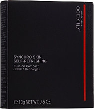 Shiseido Synchro Skin Self-Refreshing Cushion Compact Refill - Langanhaltende Cushion Foundation mit ActiveForceTM Technologie Nachfüller — Bild N3