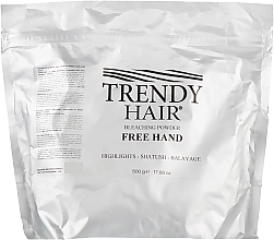 Düfte, Parfümerie und Kosmetik Haarpulver - Trendy Hair Bleaching Powder Free Hand