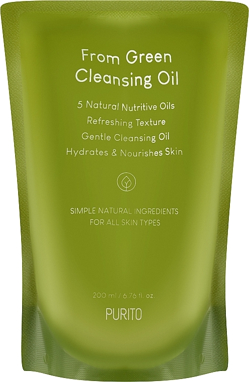 Hydrophiles Öl - Purito From Green Cleansing Oil (Doypack)  — Bild N1