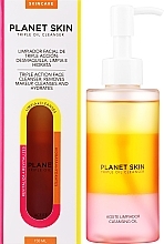 Düfte, Parfümerie und Kosmetik Gesichtsreinigungsöl - Planet Skin Triple Oil Cleanser