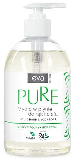 Flüssigseife für Hände und Körper Schachtelhalm - Eva Natura Liquid Hand & Body Soap — Bild N1