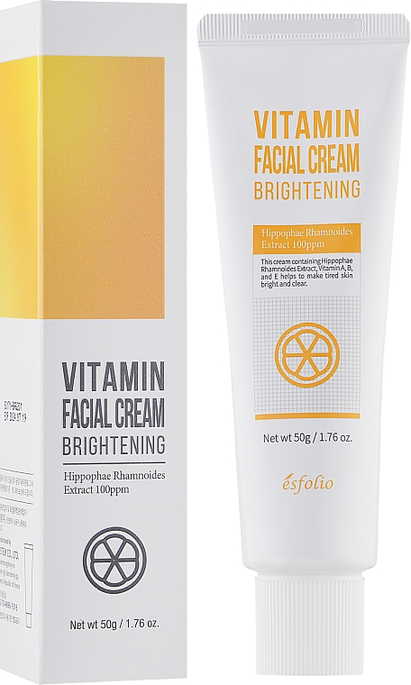 Gesichtscreme mit Vitaminen - Esfolio Vitamin Cream — Bild N2