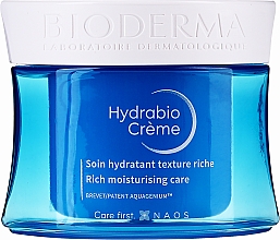 Tief feuchtigkeitsspendende Gesichtscreme für trockene, sehr trockene und empfindliche Haut - Bioderma Hydrabio Creme Rich Moisturising Care — Bild N2