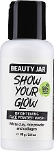 Beauty Jar Show Your Glow Brightening Face Powder Wash - Aufhellender Reinigungspuder für alle Hauttypen — Bild N1