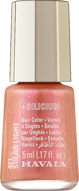 Nagellack - Mavala Nail Color + Silicium — Bild N1