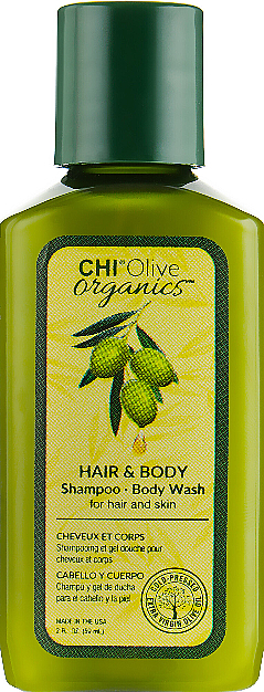 2in1 Shampoo und Duschgel mit Olivenöl - Chi Olive Organics Hair And Body Shampoo Body Wash — Bild N1