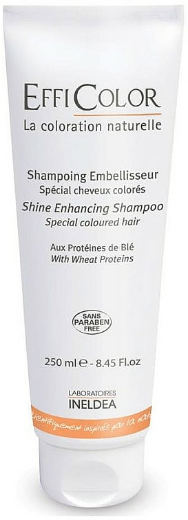 Shampoo mit gefärbtes Haar mit Weizenprotein - EffiDerm EffiColor Shine Enhancing Shampoo — Bild N1