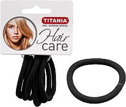 Düfte, Parfümerie und Kosmetik Haargummis 6 St. schwarz 6 mm - Titania