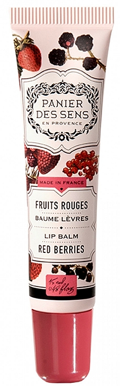 Lippenbalsam mit Sheabutter und Erdbeere - Panier des Sens Lip Balm Shea Butter Red Berries — Bild N1