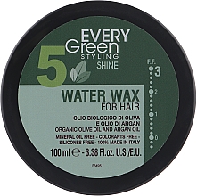 Düfte, Parfümerie und Kosmetik Stylingwachs auf Wasserbasis mit natürlicher Wirkung - EveryGreen N.5 Water Wax