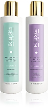 Düfte, Parfümerie und Kosmetik Haarpflegeset - Eclat Skin London Collagen Haircare Duo Set (Haarshampoo 250ml + Conditioner 250ml)