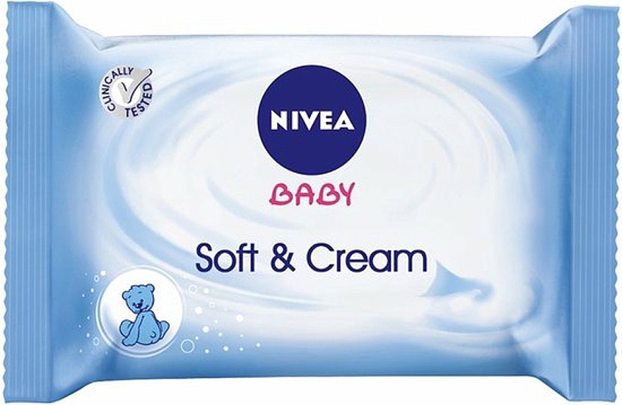 Feuchttücher für Babys - Nivea Baby Soft & Cream Cleansing Wipes — Bild N1