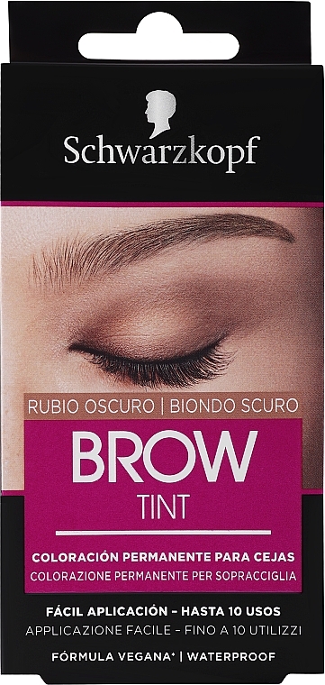 Augenbrauenfarbe - Schwarzkopf Professional Brow Tint — Bild N1