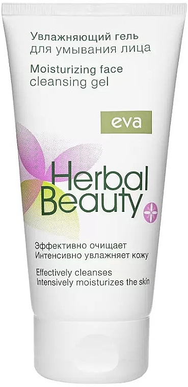Feuchtigkeitsspendendes Gesichtswaschgel - Eva Natura Herbal Beauty Moisturizing Face Cleansing Gel — Bild N1