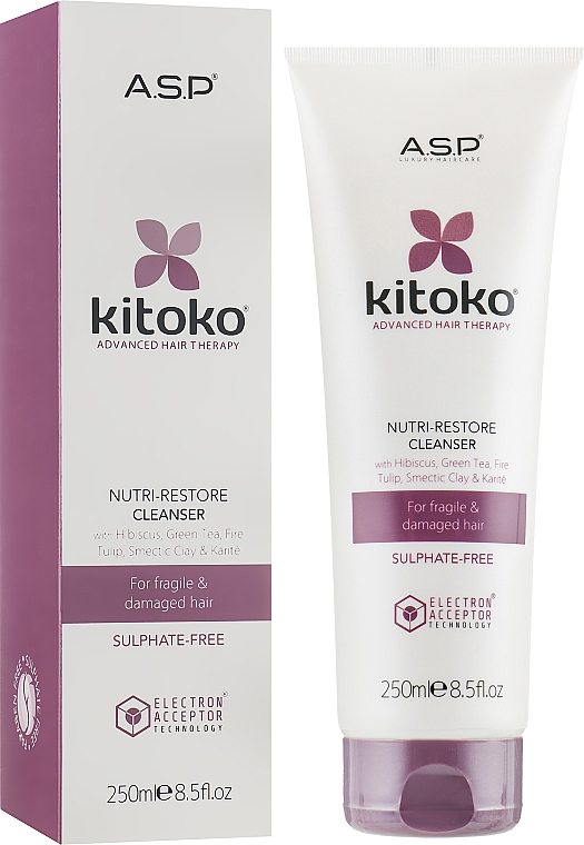 Regenerierendes Shampoo - Affinage Kitoko Nutri Restore Cleanser — Bild N1
