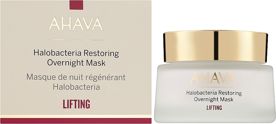 Revitalisierende Nachtmaske - Ahava Halobacteria Restoring Overnight Mask Lifting — Bild N2