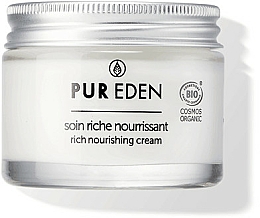 Düfte, Parfümerie und Kosmetik Nährende und schützende Gesichtscreme mit Bio-Kakaobutter - Pur Eden Rich Nourishing Cream