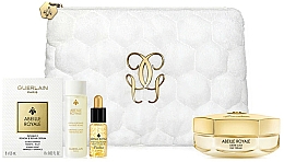 Gesichtspflegeset - Guerlain Abeille Royale Programme Anti Age (Gesichtscreme 50ml + Gesichtslotion 15ml + Serum 15ml + Öl-Serum für das Gesicht 0,6mlx8 + Kosmetiktasche) — Bild N3