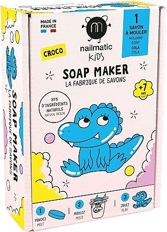 Set zur Seifenherstellung Selbermachen - Nailmatic Crocodile Soap Maker  — Bild N1