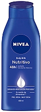 Düfte, Parfümerie und Kosmetik Körpermilch - Nivea Nourishing Body Milk