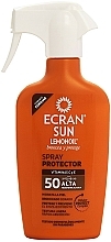 Düfte, Parfümerie und Kosmetik Sonnenschutzspray-Milch mit Zitronenöl SPF 50 - Ecran Sun Lemonoil Sun Spray Spf50
