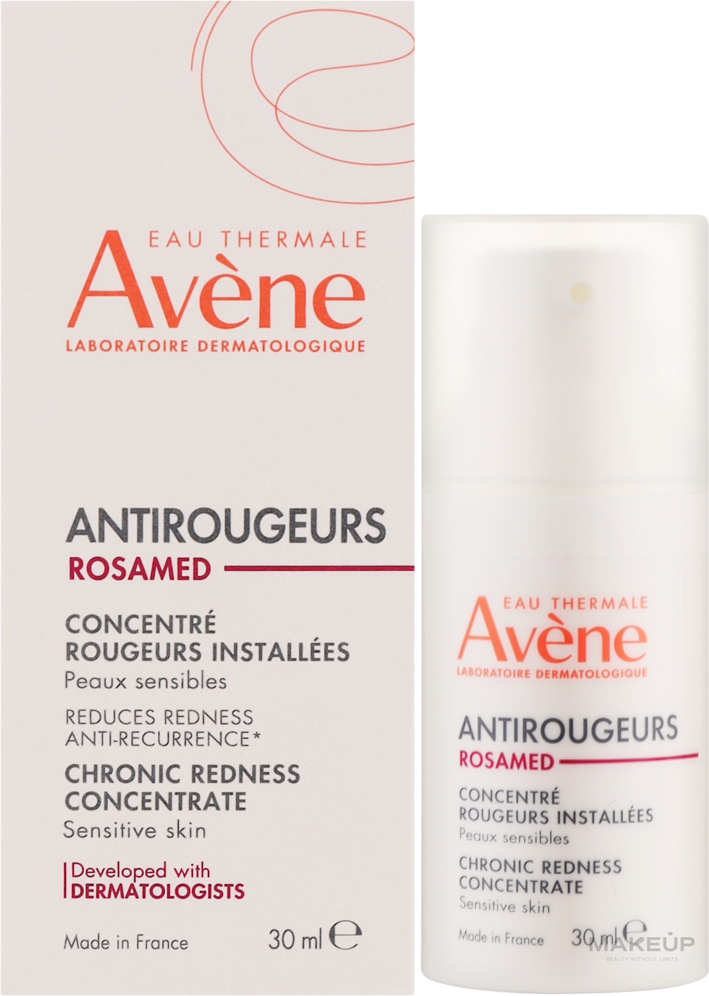 Avene Antirougeurs Rosamed Anti-redness Concentrate - Konzentrat gegen Rötungen  — Bild 30 ml