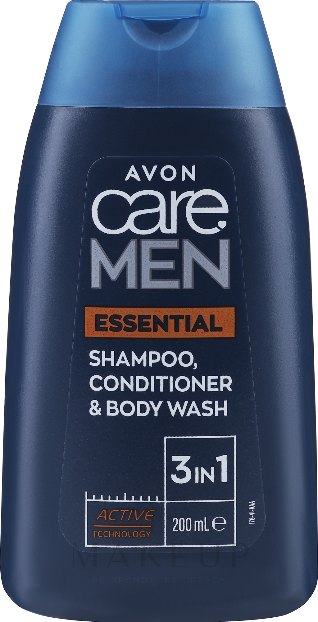 3in1 Shampoo, Conditioner und Duschgel für Männer - Avon Care Man Essentials Shampoo Conditioner And Body Wash — Bild 200 ml