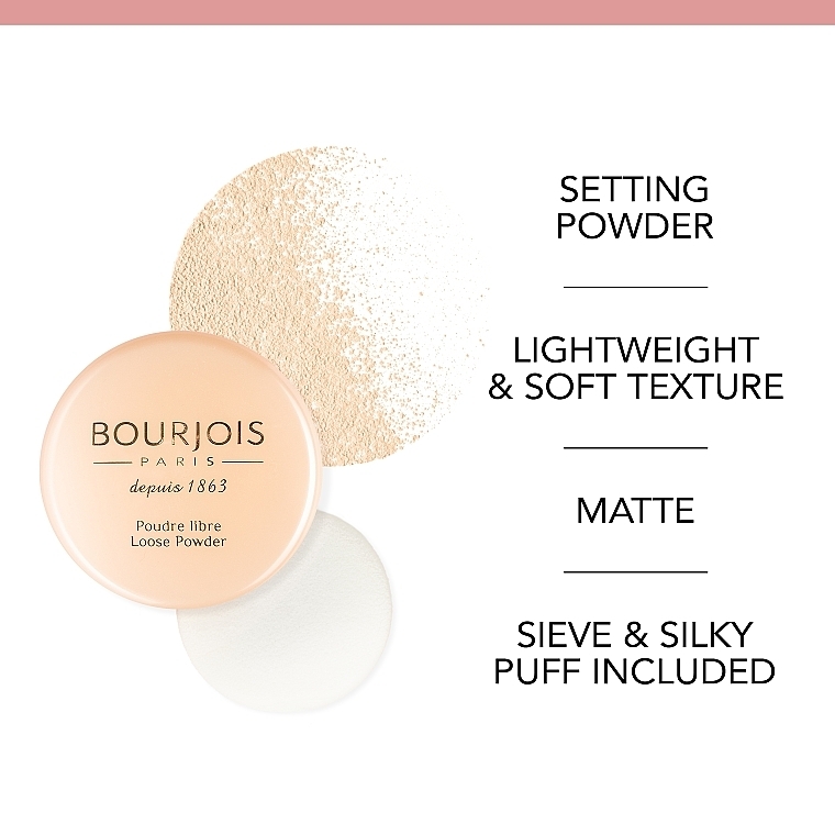 Loser Gesichtspuder - Bourjois Poudre Libre — Bild N5