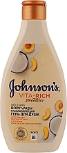 Entspannendes Duschgel mit Joghurt-, Kokos- und Pfirsichextrakt - Johnson’s Vita-rich Smoothies Indulging Body Wash — Bild N2