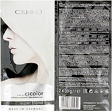 Düfte, Parfümerie und Kosmetik Blondierpulver - C:EHKO Color Cocktail Super Blond