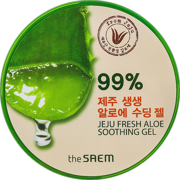 Körpergel mit Aloe Vera - The Saem Jeju Fresh Aloe Soothing Gel 99%