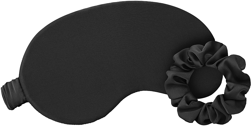 Schlafset Relax Time - MAKEUP Gift Set Black Sleep Mask, Scrunchie, Ear Plugs  — Bild N2