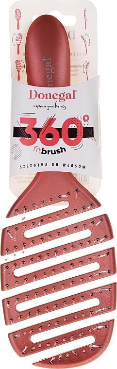 Haarbürste rose-bronze 1262 - Donegal Fit Brush — Bild N1