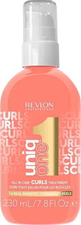 Leave-in-Conditioner für lockiges Haar - Revlon Professional Uniq One All In One Curls Treatment — Bild N1