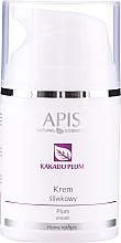 Feuchtigkeitsspendende und pflegende Gesichtscreme mit Pflaumensamenöl - APIS Professional Home TerApis Plum Cream — Bild N1