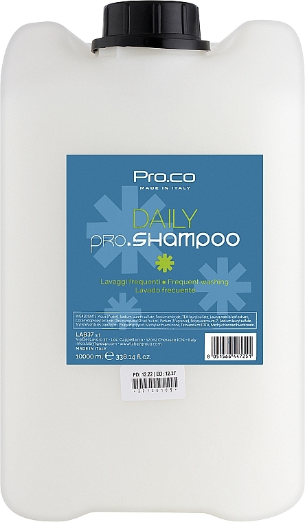 Shampoo für die tägliche Anwendung - Pro. Co Daily Shampoo — Bild N5