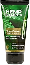 Düfte, Parfümerie und Kosmetik Vitalisierende Fußcreme mit Hanföl - Frulatte Hemp Elements Foot Cream