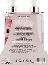 Körperpflegeset - Grace Cole Boutique Cherry Blossom & Peony (Handwaschlotion 500ml + Körperlotion 500ml) — Bild N4