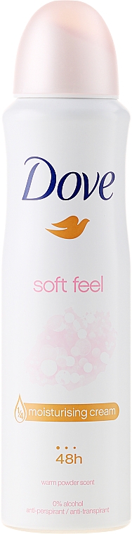 Deospray Antitranspirant - Dove Soft Feel Antiperspirant Deodorant Spray — Bild N1