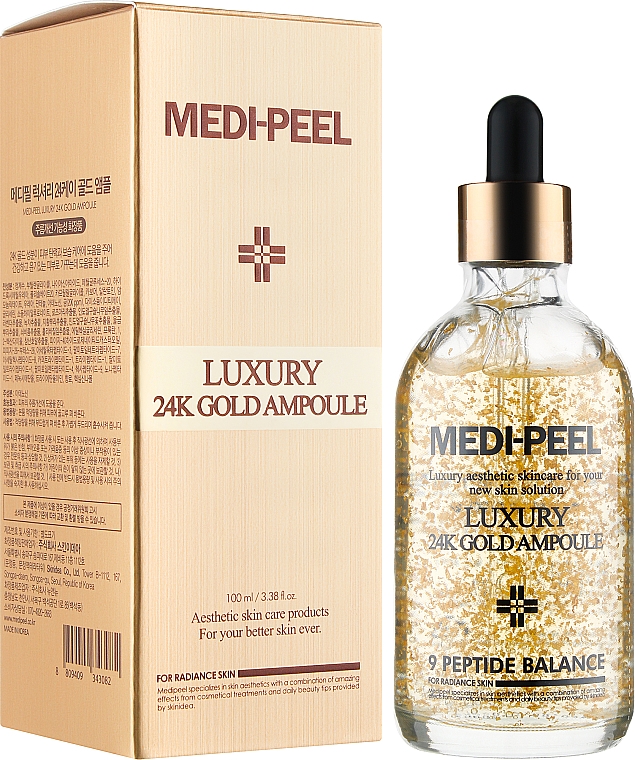 Antioxidatives Gesichtsserum - Medi Peel Luxury 24K Gold Ampoule — Bild N2