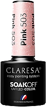 Düfte, Parfümerie und Kosmetik Gel-Nagellack - Claresa Pink SoakOff UV/LED Color