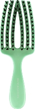 Düfte, Parfümerie und Kosmetik Haarbürste - Olivia Garden Finger Brush Care Mini Kids Mint 