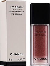 Düfte, Parfümerie und Kosmetik Wasserfrisches Rouge - Chanel Les Beiges Eau De Blush Water-Fresh Blush