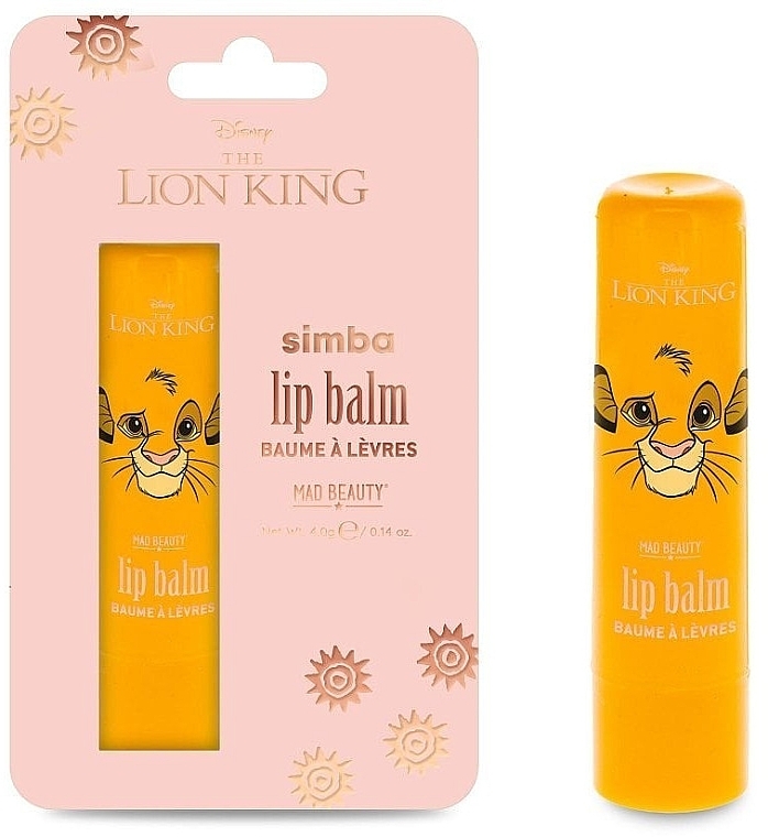 Lippenbalsam - Mad Beauty Disney The Lion King Simba Lip Balm  — Bild N1